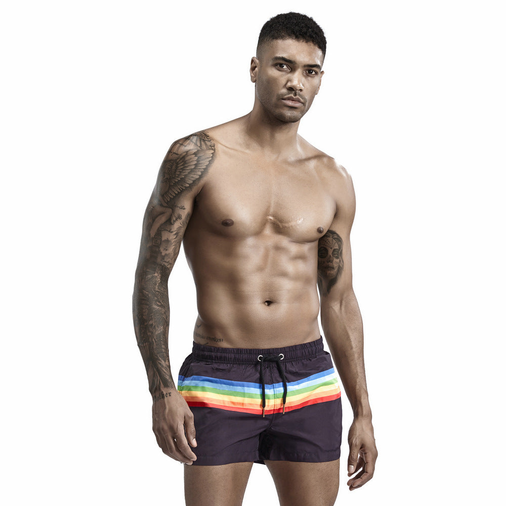 Loose Running Sports Fitness Three-quarter Pants With Inner Lining Can