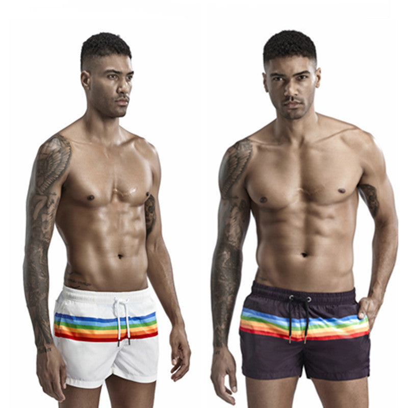 Loose Running Sports Fitness Three-quarter Pants With Inner Lining Can