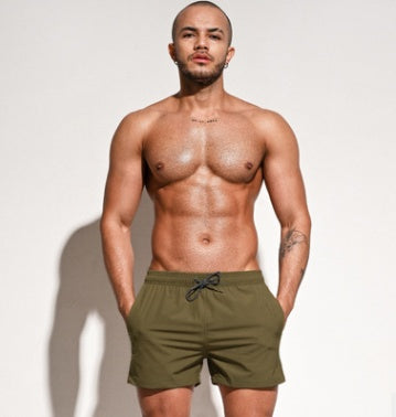 Fashion Casual Four-Way Stretch Loose Swimming Shorts